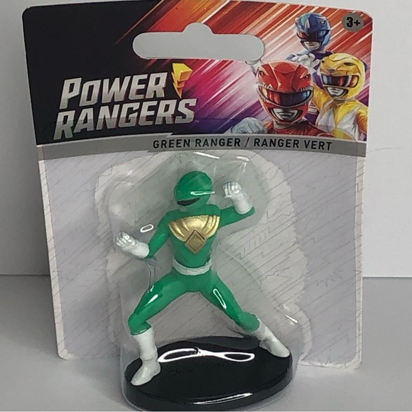 Power Rangers Action Figures Collectible Play Set | Blue Black Green Red & Pink - Picture 9 of 16